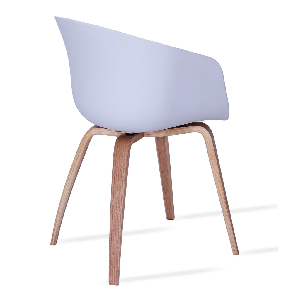 Krzesło Daxer Nordic z drewna bukowego w stylu nordyckim