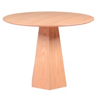 100 cm großer Nest-Esstisch aus Eschenholz