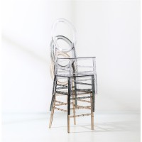 Isabelle Ghost stol i transparent polykarbonat