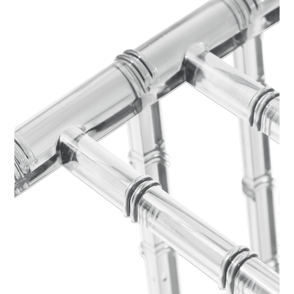 Zapakuj stół Ghost 120 cm i 4 krzesła Felipe Ghost