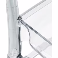 Pack Ghost Tisch 120cm und 4 Stühle Felipe Ghost