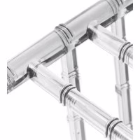 Pack Ghost Tisch 120cm und 4 Stühle Felipe Ghost