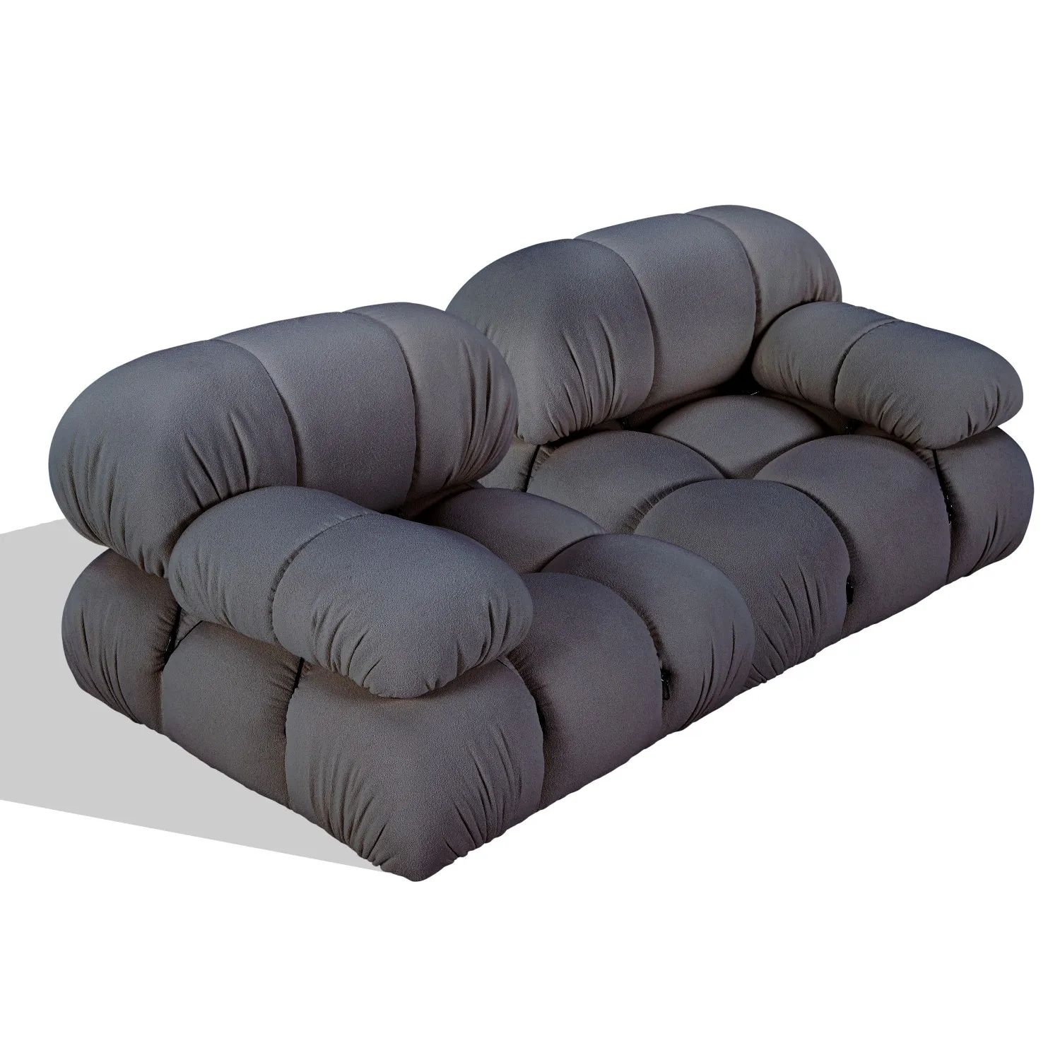 Zweiteiliges modulares Sofa Laurel mit Armlehnen