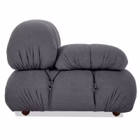Zweiteiliges modulares Sofa Laurel mit Armlehnen