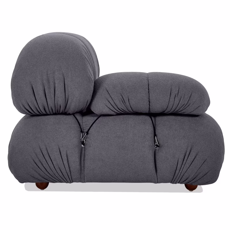 Zweiteiliges modulares Sofa Laurel mit Armlehnen