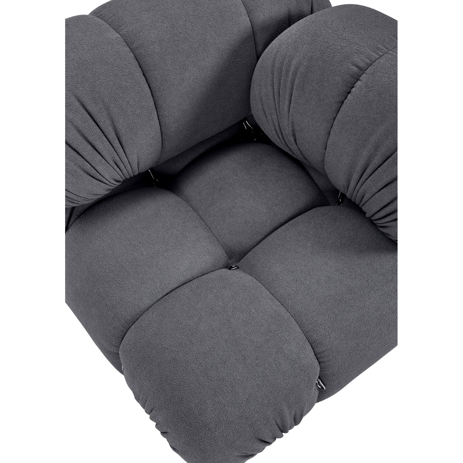 Canapé modulable 2 pièces Laurel avec accoudoirs