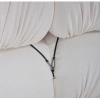 Canapé modulable 2 pièces Laurel avec accoudoirs