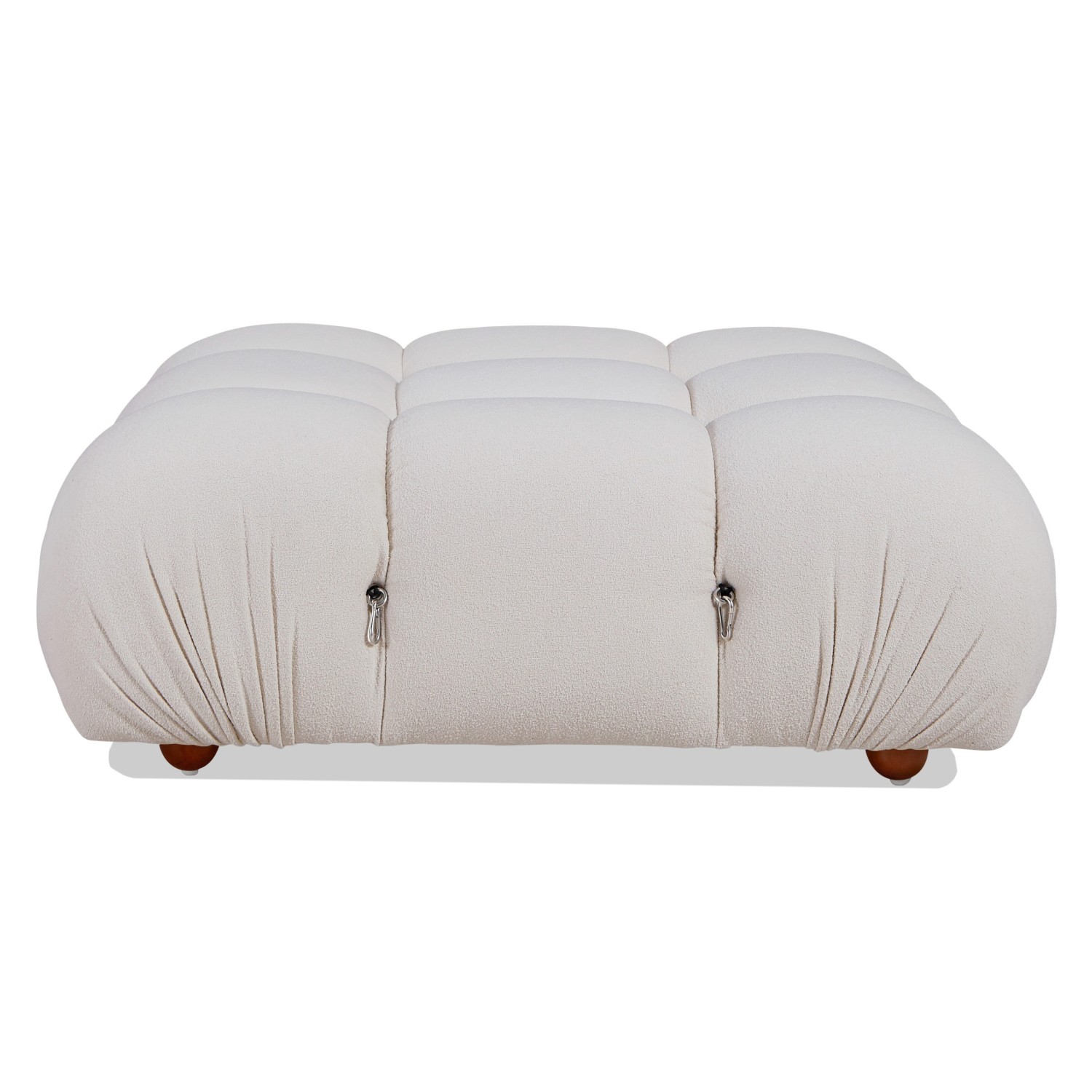 Canapé modulable 2 pièces Laurel avec accoudoirs