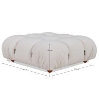 Sofá modular Laurel de 2 peças com braços