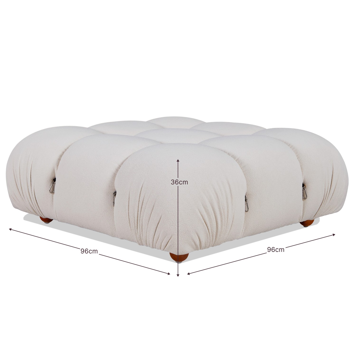 Laurel 2dílná modulární pohovka s područkami