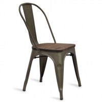 Pack 4 sedie Moulin in rattan sintetico