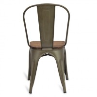 Pack 4 chaises Moulin en rotin synthétique