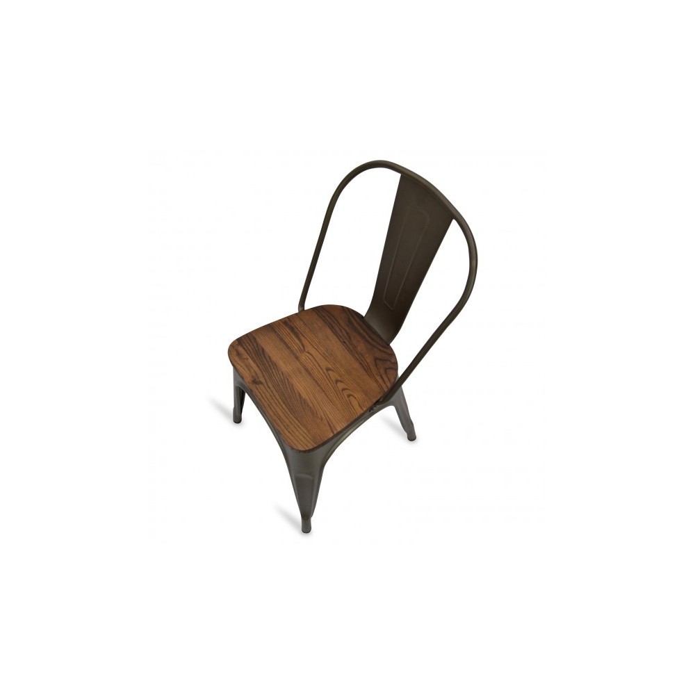 Pack 4 Moulin stoelen in synthetisch rotan