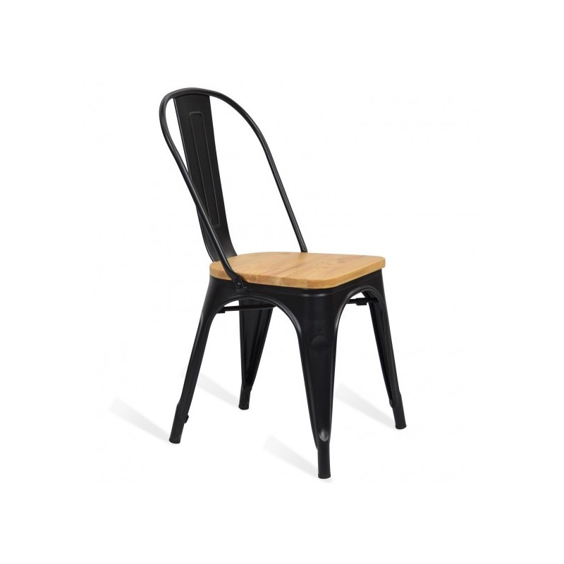 Pack 4 chaises Moulin en rotin synthétique
