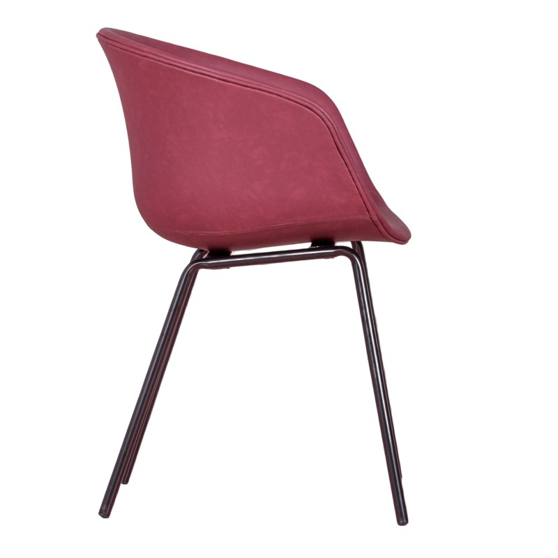 Denver Upholstered Chair in Leatherette