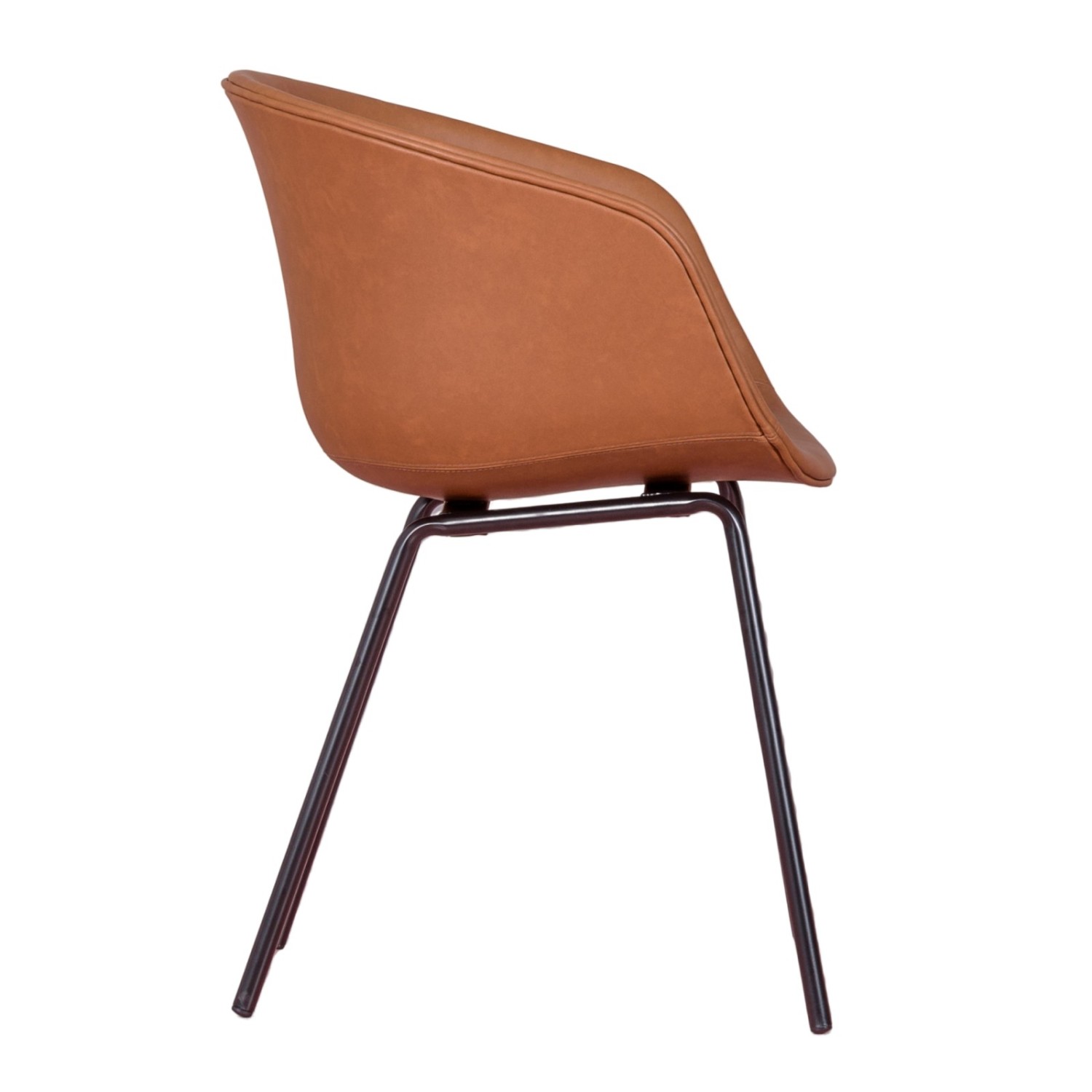 Silla Tapizada Denver en Polipiel