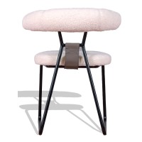 Oxford designerstol klädd i bouclé