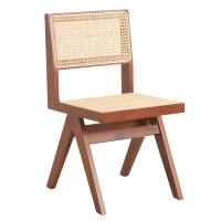 Replica Chandigarh-stoel van ontwerper Pierre Jeanneret 