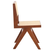 Replica della sedia Chandigarh del designer Pierre Jeanneret 