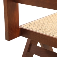 Réplique de la chaise Chandigarh du designer Pierre Jeanneret 