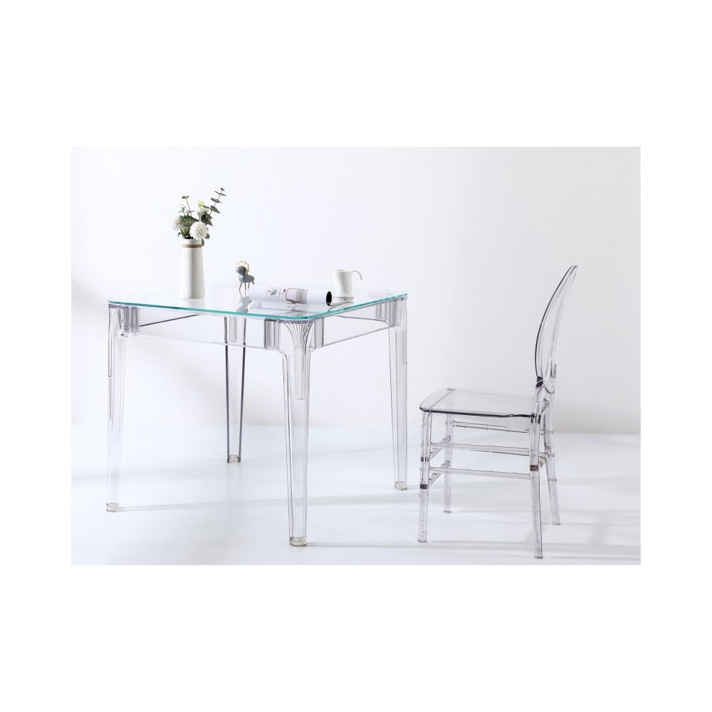 PAKKET 4 ISABELLE GHOST STOELEN