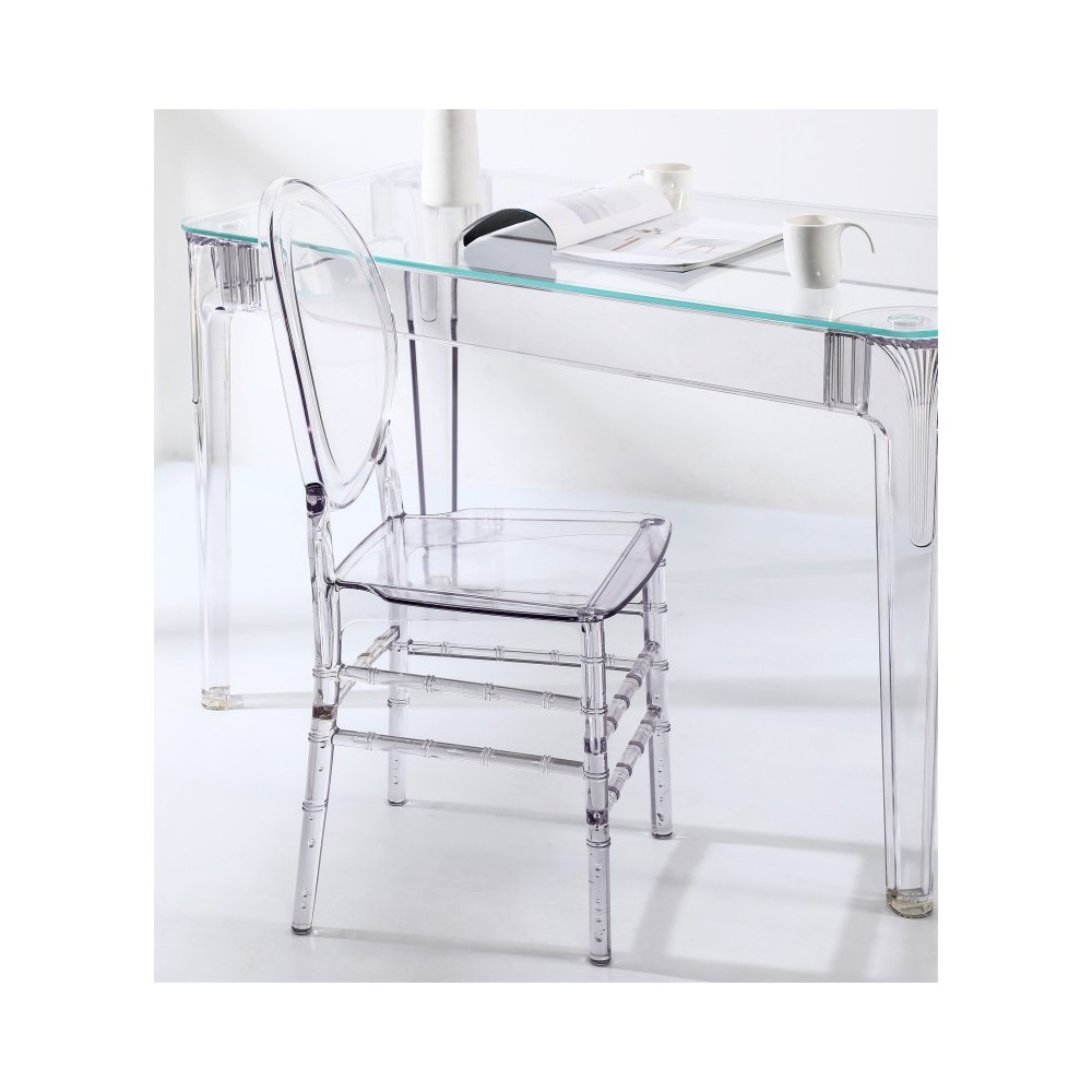 PAKKET 4 ISABELLE GHOST STOELEN