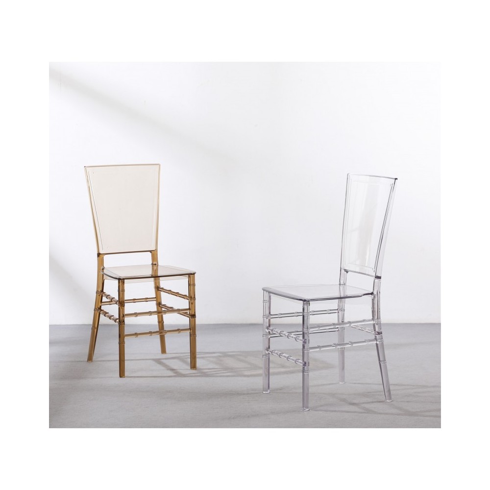 PAKKET 4 FELIPE GHOST STOELEN