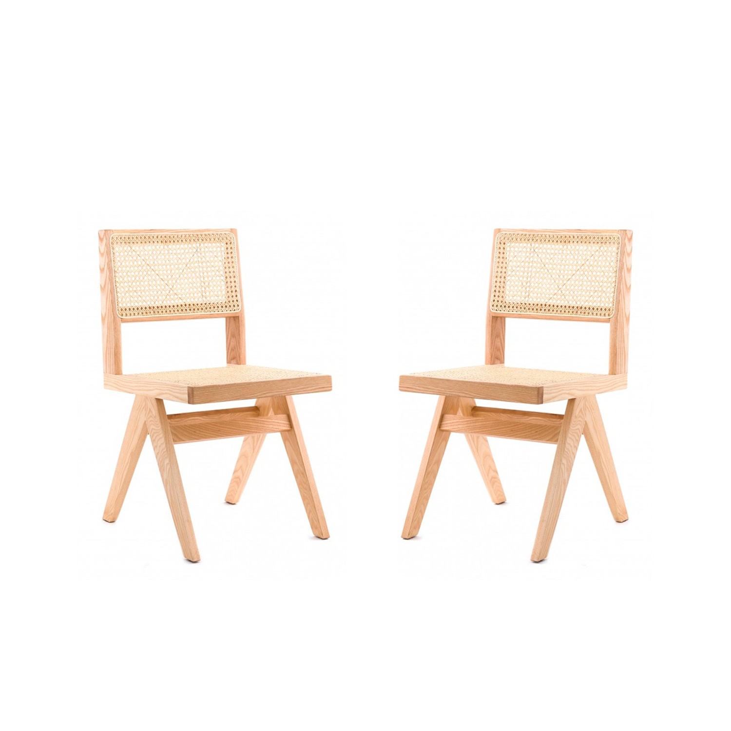 PACK 2 CHAISES COMPAS