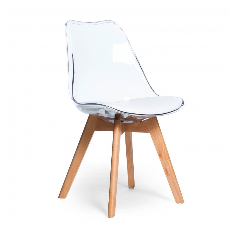 PACK 4 TRANSPARENT VERONA CHAIRS
