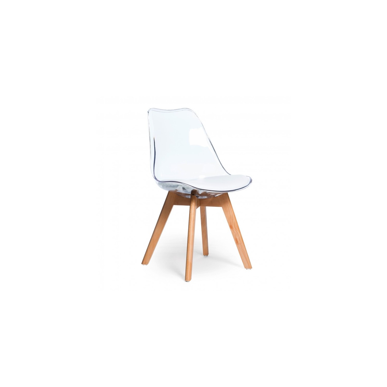 PACK 4 TRANSPARENT VERONA CHAIRS