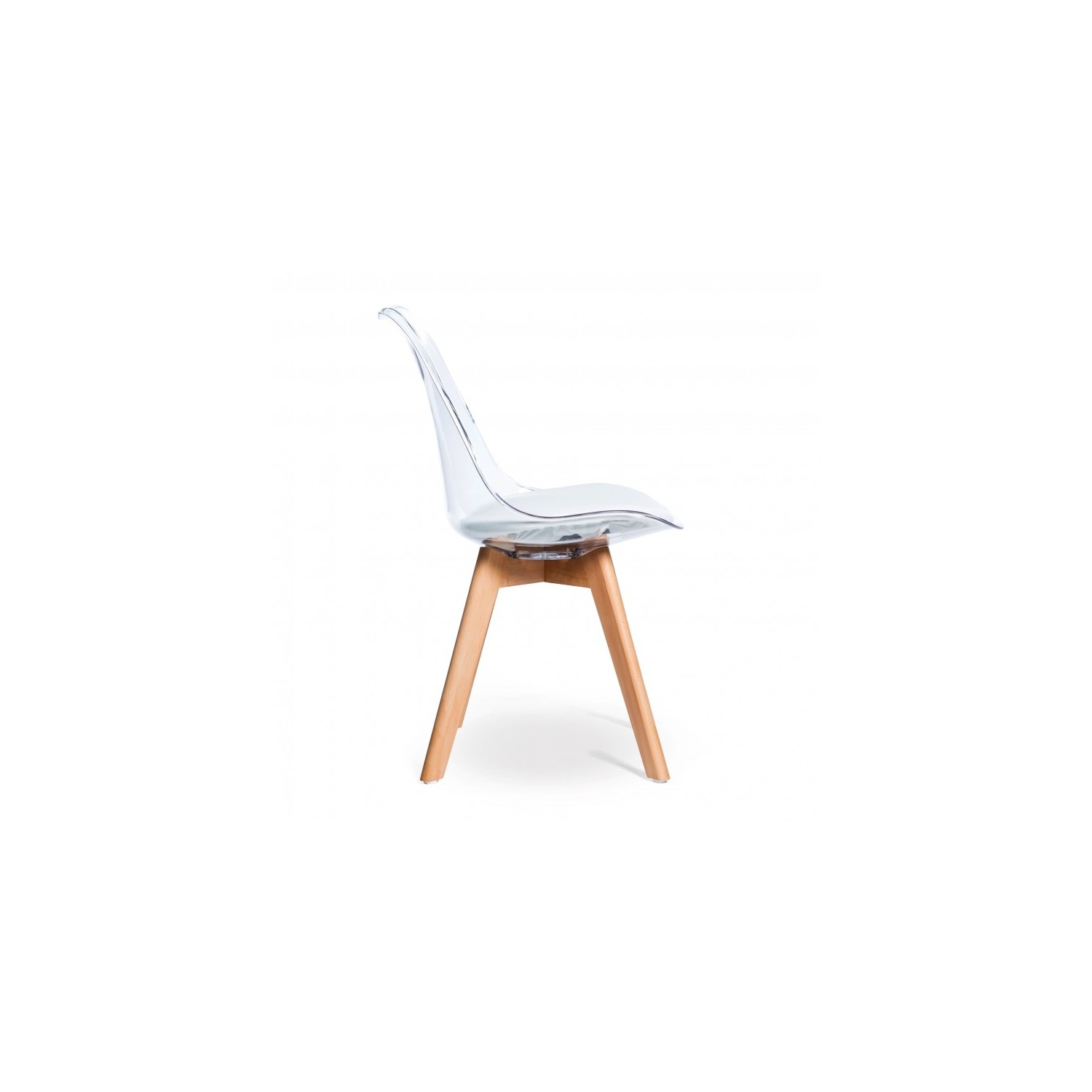 PACK 4 TRANSPARENT VERONA CHAIRS