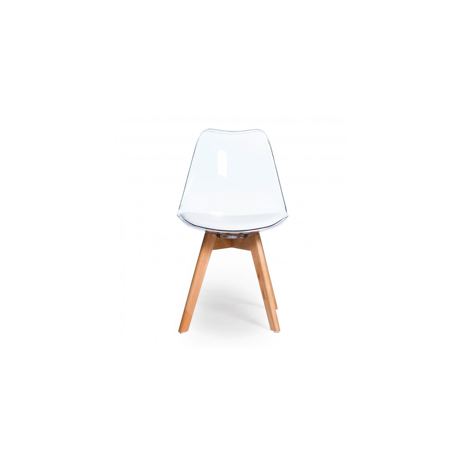 PACK 4 TRANSPARENT VERONA CHAIRS