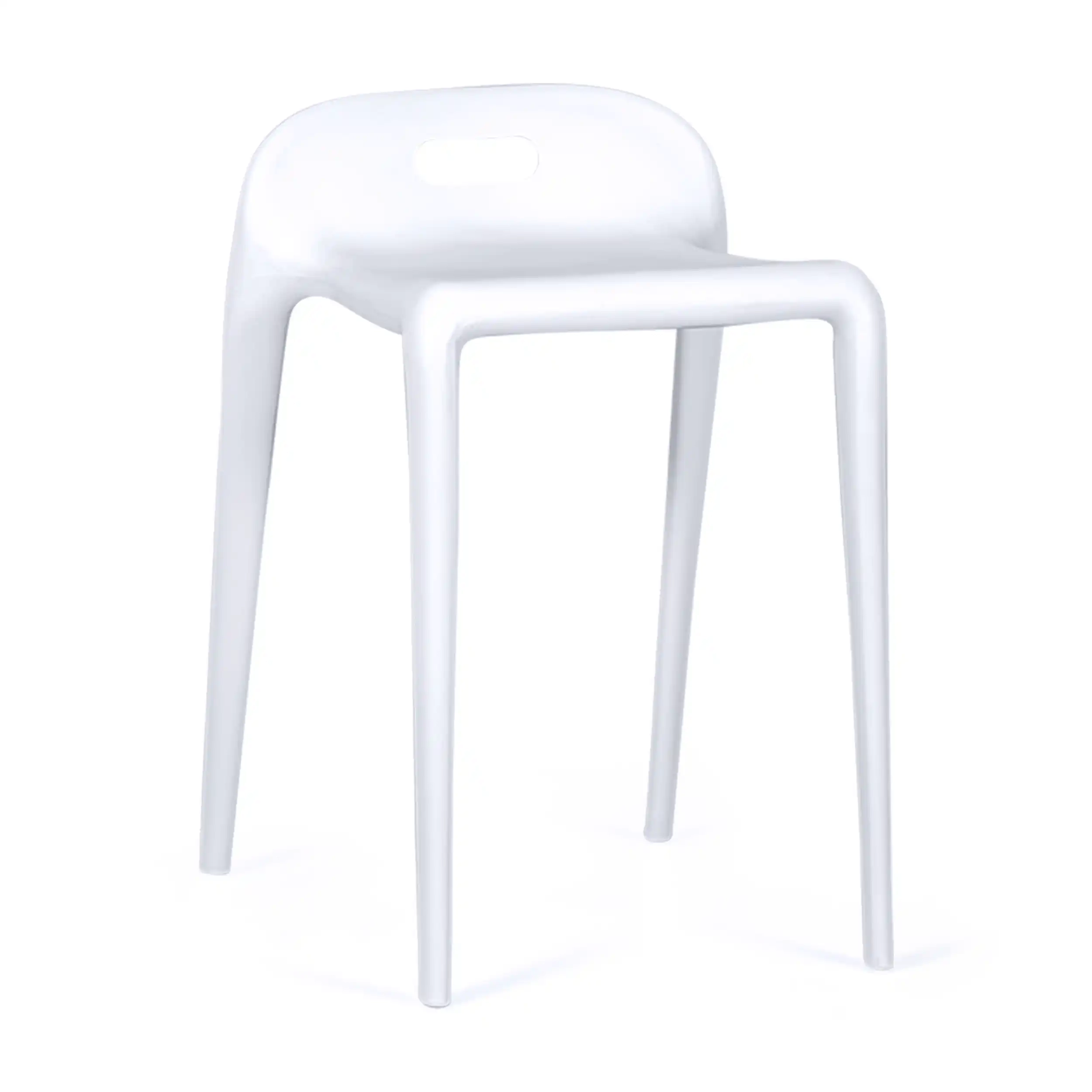 Hocker design Didi 45 cm Weiß